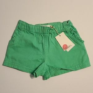 Boden Girls Green Shorts Size 3Y